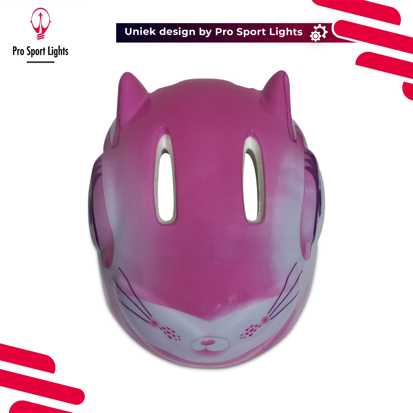 Fietshelm kinderen Meisjes - Roze Kinderfietshelm - Small 48/54cm