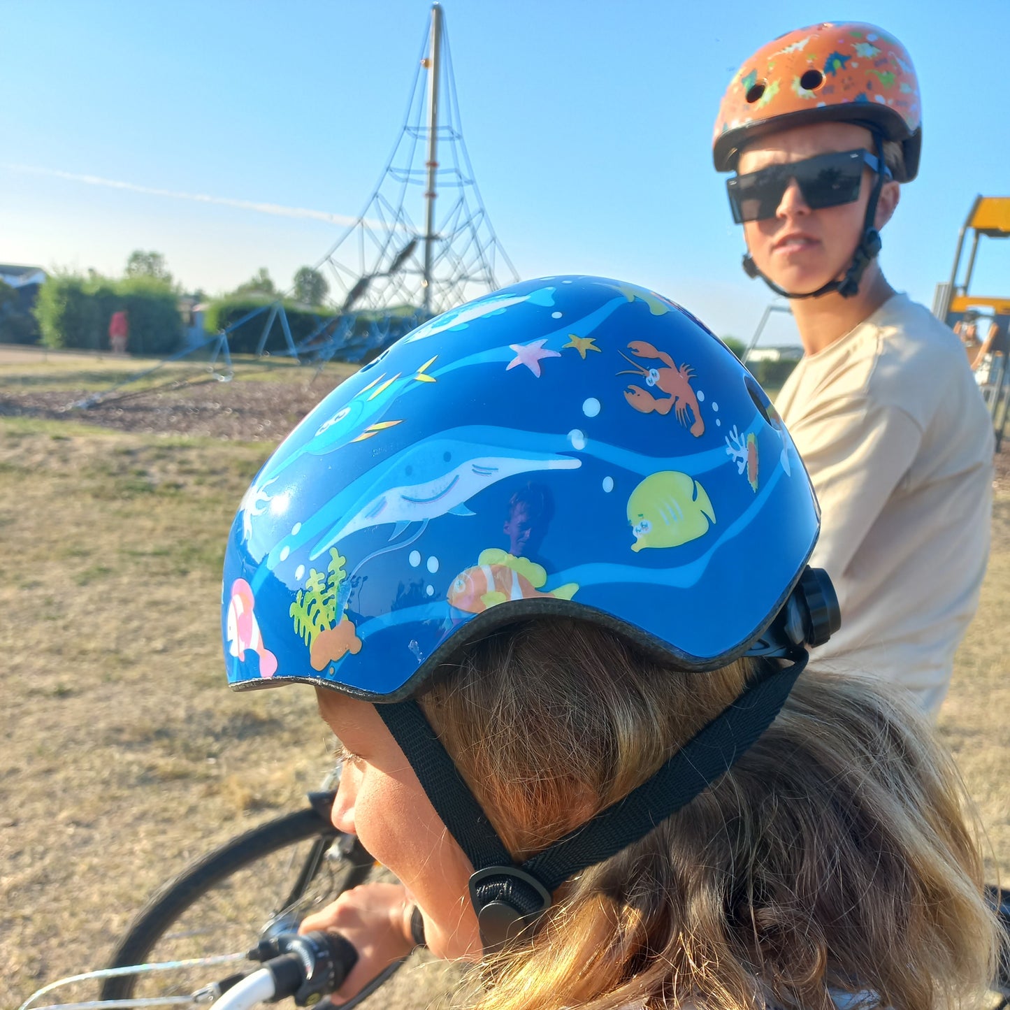Child's bicycle helmet - Size 48/55 cm - Blue