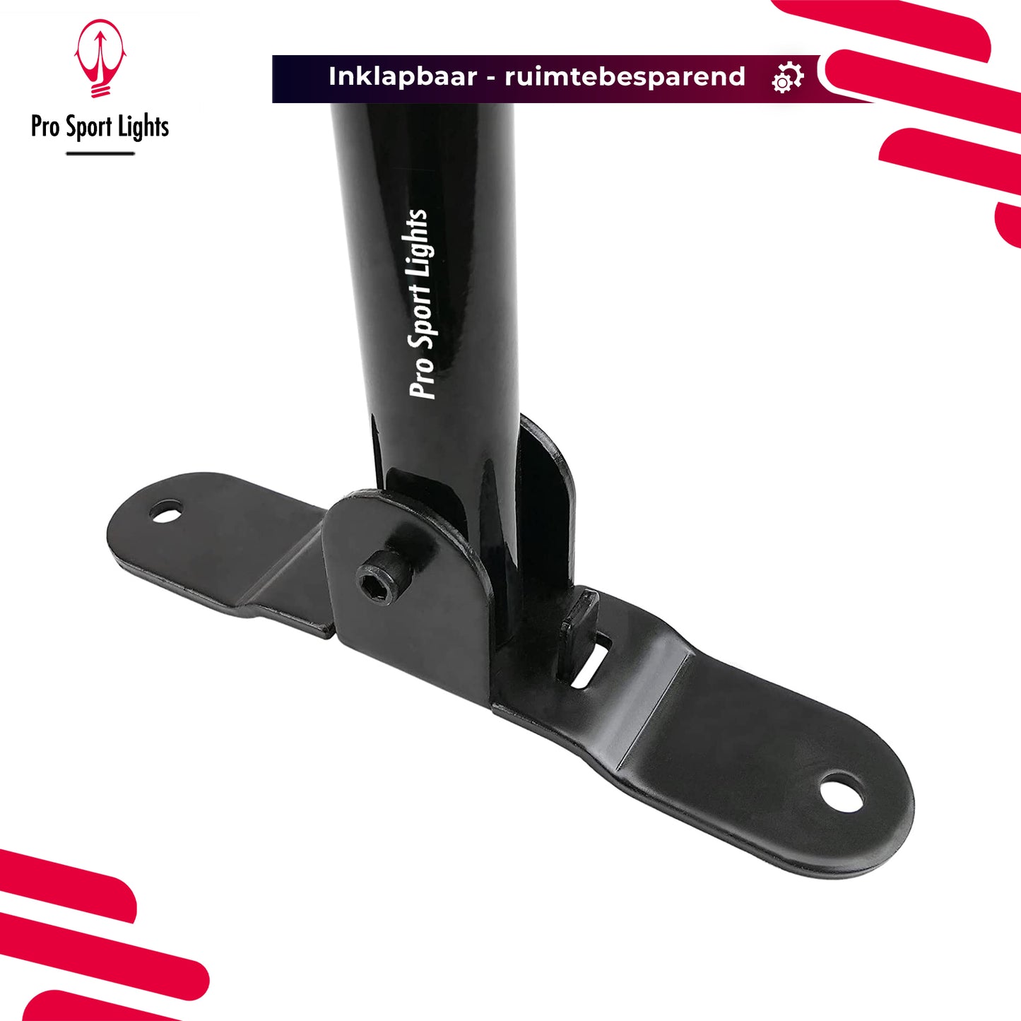 Muurbeugel Fiets wandbeugel Pro Sport Lights - 30kg - Montage