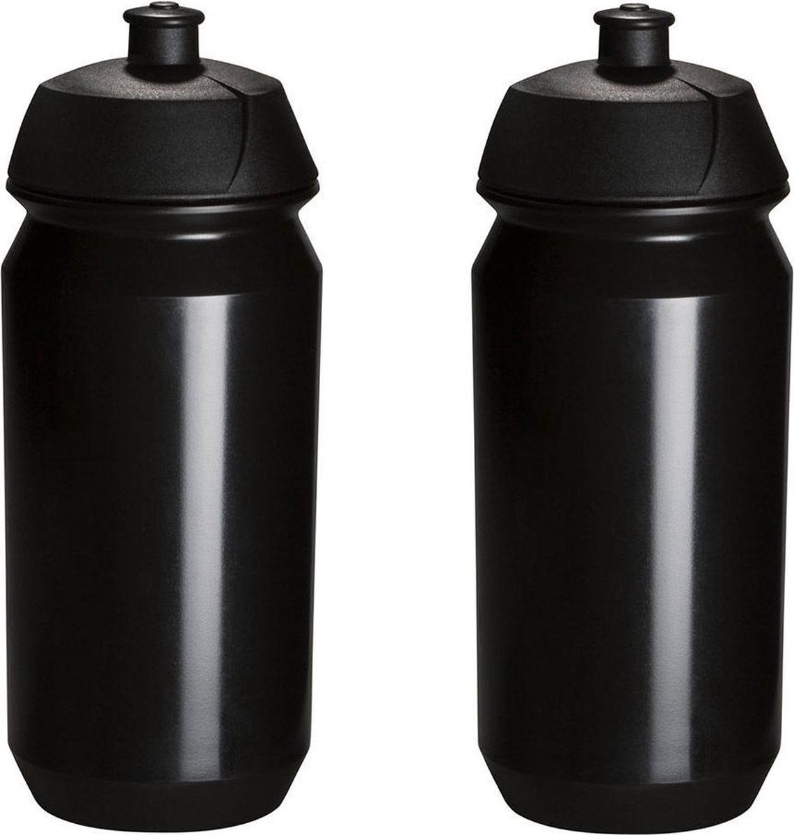 2x Tacx Shiva Bidon - 2x M-wave Bidonhouder