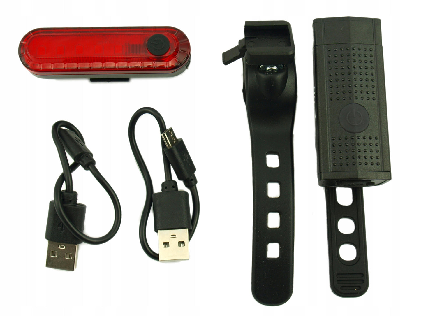 ProX LED Fietsverlichting Set - Voorlicht 300 Lumen en Achterlicht