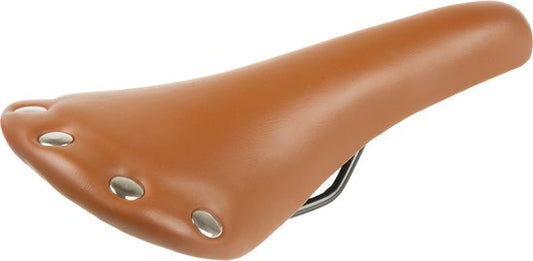 Retro bicycle saddle Fixie/Race Brown