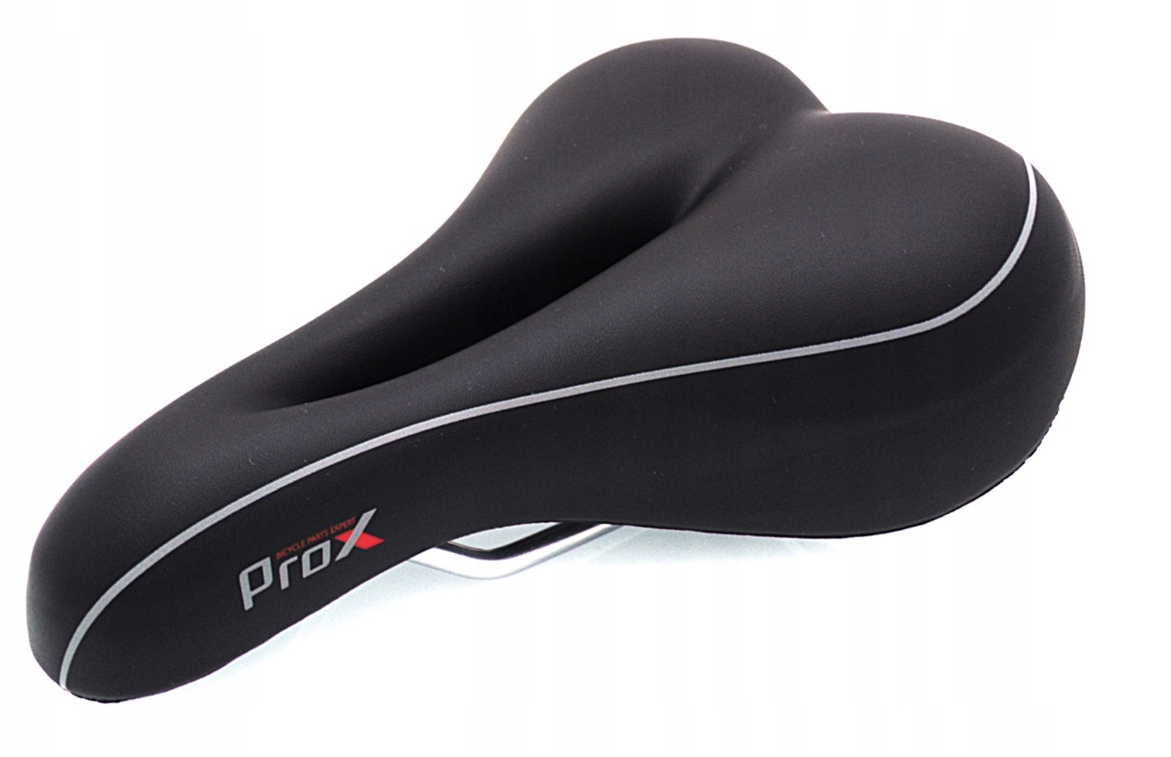 Fietszadel ProX D-2 Gelzadel Full Cut - Zwart