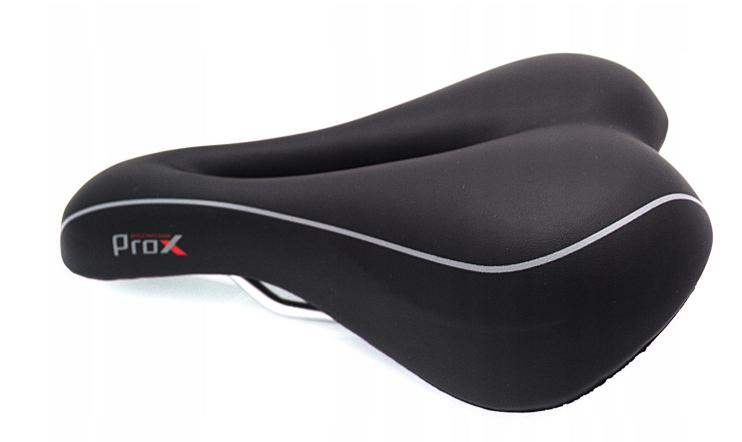 Fietszadel ProX D-2 Gelzadel Full Cut - Zwart