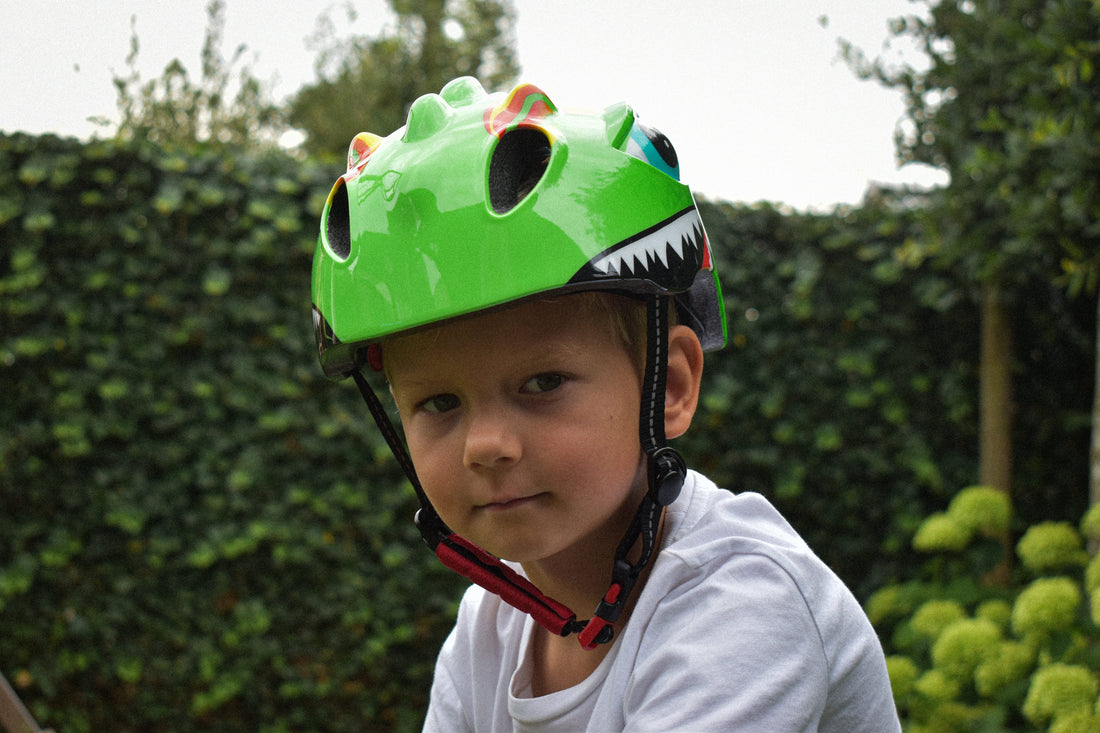 Dino Kinderfietshelm – Veiligheid en Fun in één! 🦖