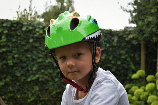 Dino Kinderfietshelm – Veiligheid en Fun in één! 🦖