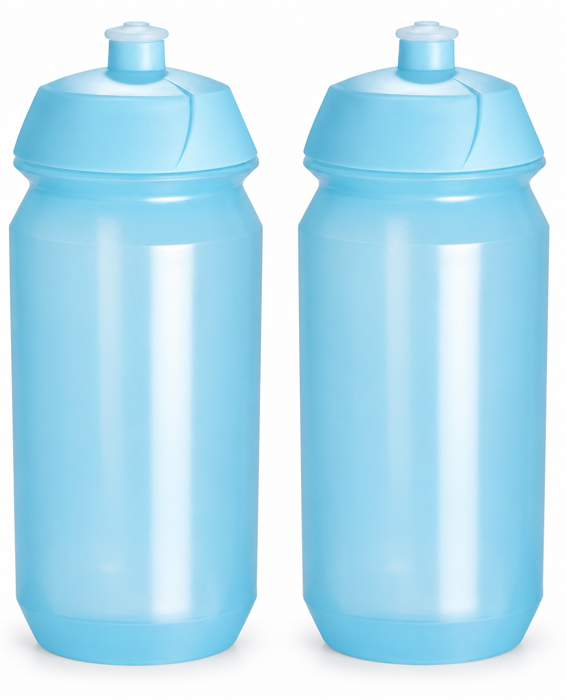 2 x Bidon Pro Sport Lights - 500 ml - Transparant Blauw Kopen Online