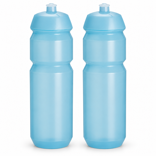 2x Drinkbussen Pro Sport Lights - 750 ml - Transparant Blauw Kopen Online