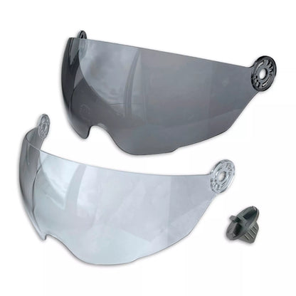 Lynx Visor Pro NTA 8776 -kypärä kahdella visiirillä – musta