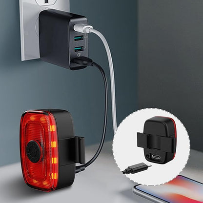 LED-takavalo – punainen, 120 lm, USB-C