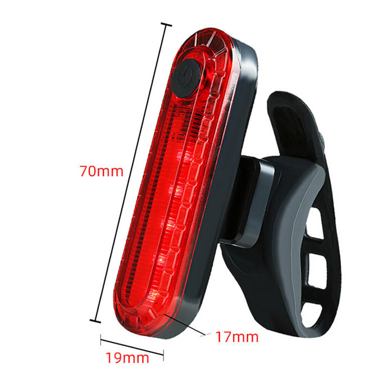Pro Sport Lights Taillight Red 50 Lumen Bicycle Lamp Taillight LED