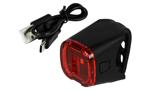 Fietslamp Achterlicht LED USB Oplaadbaar Rood kopen