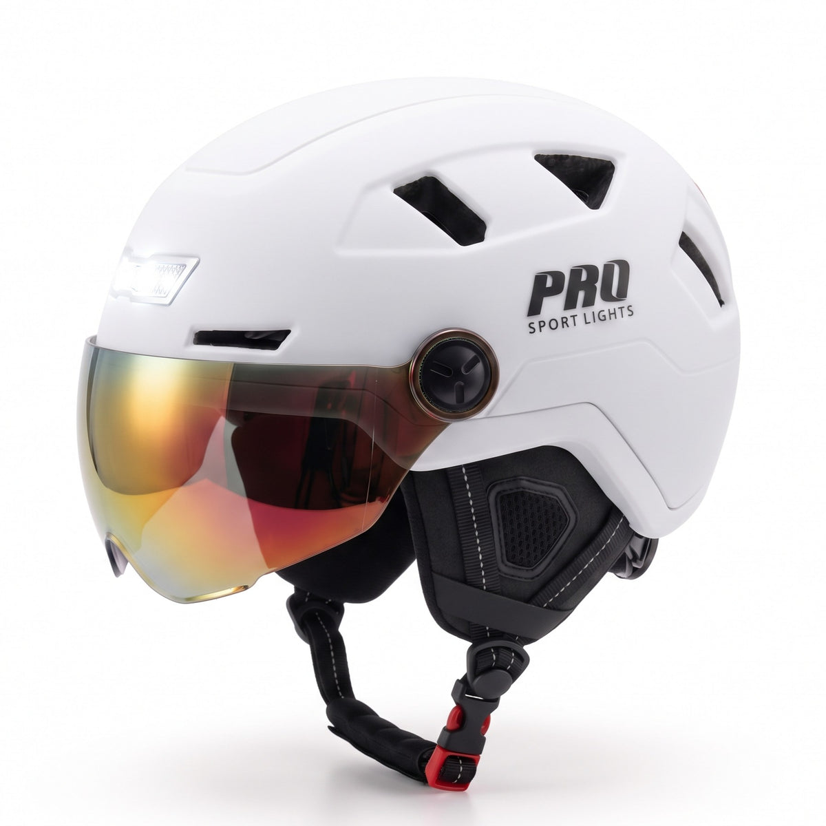 Speed Pedelec Helm Ice NTA 8776 – LED, 2 Vizieren & Oorwarmers Pro Sport Lights Bicycle Helmet Buy Online Visors Earmuffs