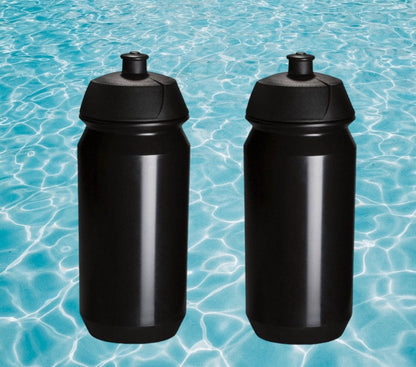 2 Pro Sport Lights -juomapulloa 500 ml – musta