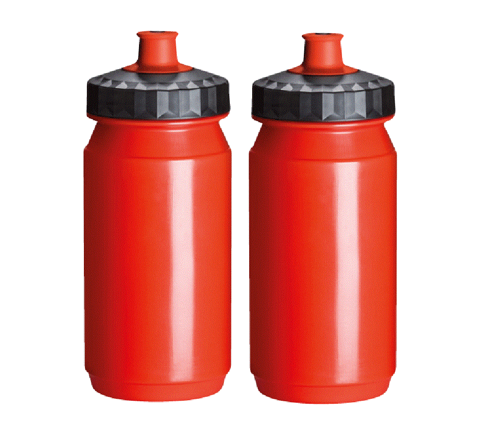 Bidons 2x 550 ml Rood Zwart Drinkbussen Waterfles Fiets Kopen Online