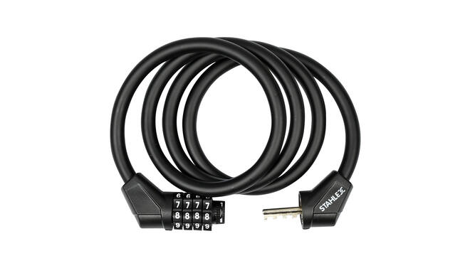 Cijferslot Kabel Fietsslot - Zwart -  10 x 1200 mm kopen online