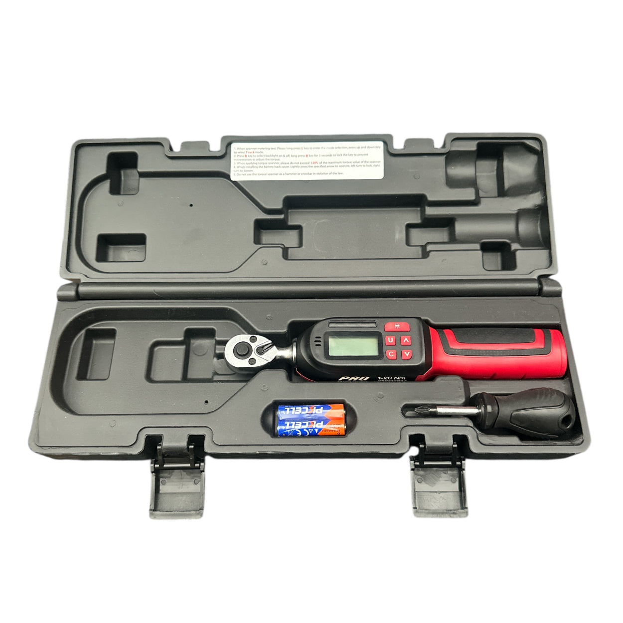Digitale Momentsleutel Fiets Draaimomentsleutel 1-20 Nm 1-4 Kopen Online