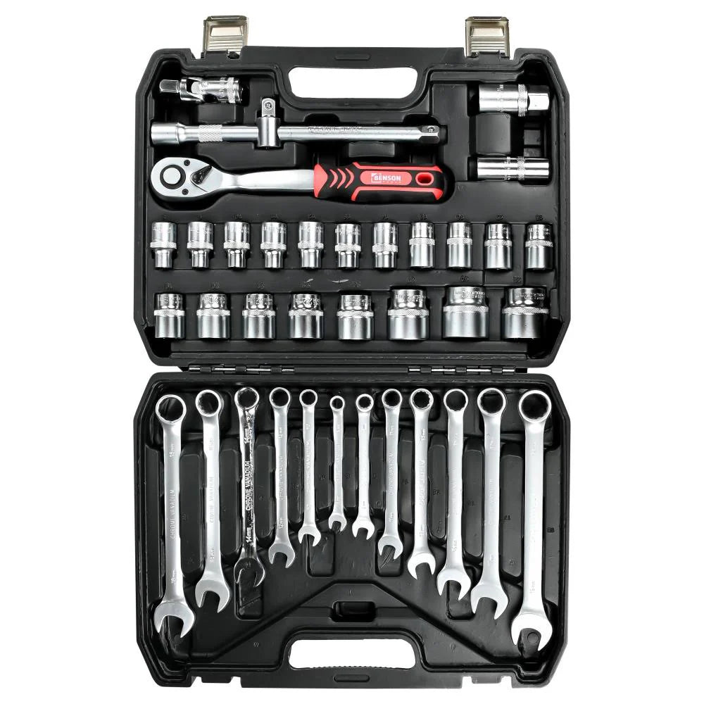 Doppenset Gereedschapskoffer 37-delig Complete Gereedschapset Kopen Online