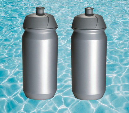 2 Pro Sport Lights -juomapulloa 500 ml – hopea
