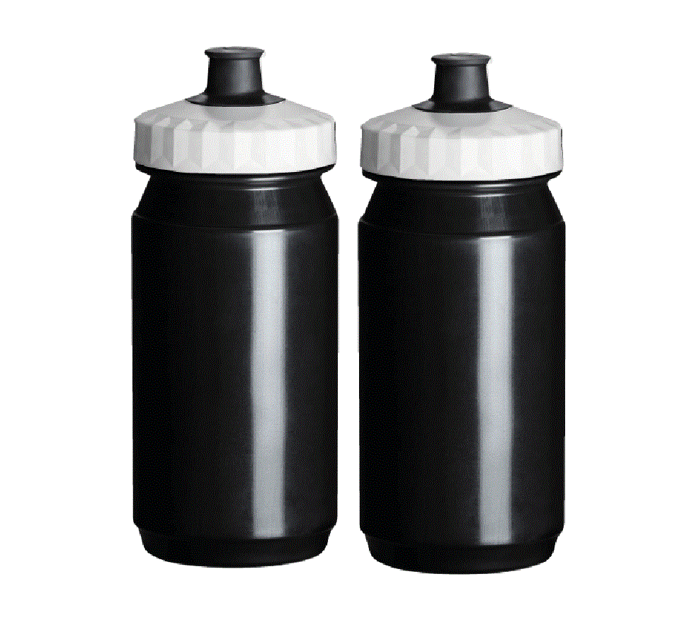 Drinkbus 2x 550 ml Bidons Zwart Wit Waterfles Fiets Kopen Online