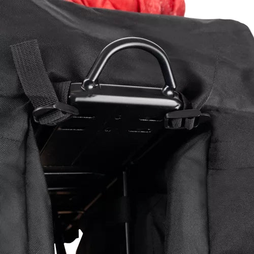 Dubbele Fietstas 60L met Regenhoes en Reflectoren Zwart Bagagedrager Tas Fiets Kopen Online