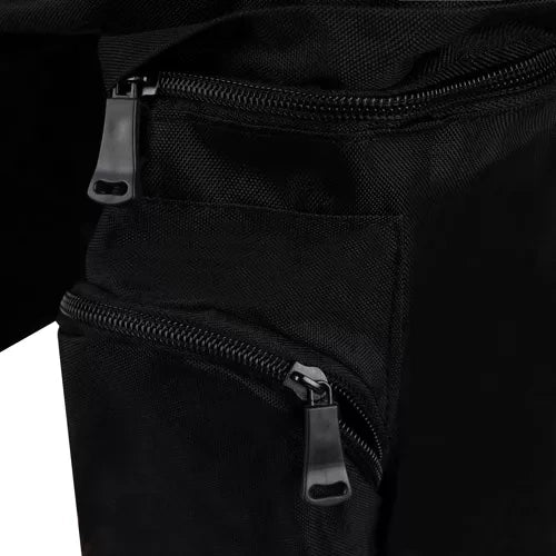 Dubbele Fietstas 60L met Regenhoes en Reflectoren Zwart Bagagedrager Tas Fiets Kopen Online