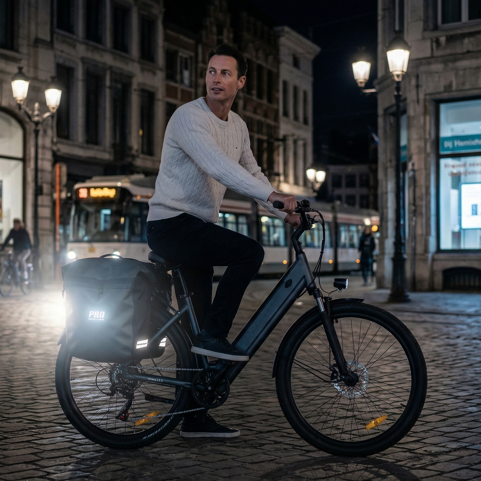 Dubbele Fietstas Zwart 54 Liter Fietstassen Met Reflectoren Waterdicht Kopen Online