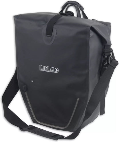 Rocky XL LED -pyörälaukku – vedenpitävä, 25 l, musta