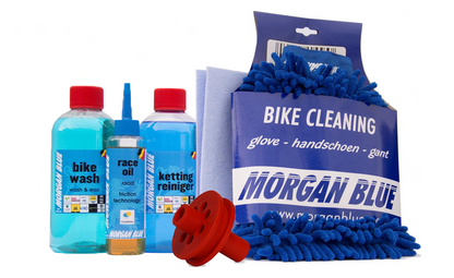 Morgan Blue huoltosarja – Race Oil, Bike Wash ja Chain Cleaner