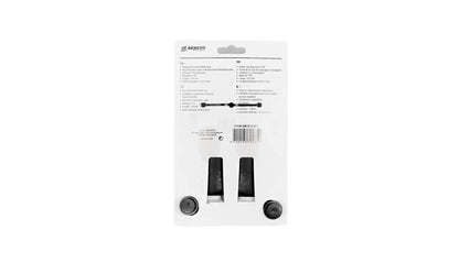 Benson Comfort -ohjaustangon kädensijat – musta/harmaa, 135 mm