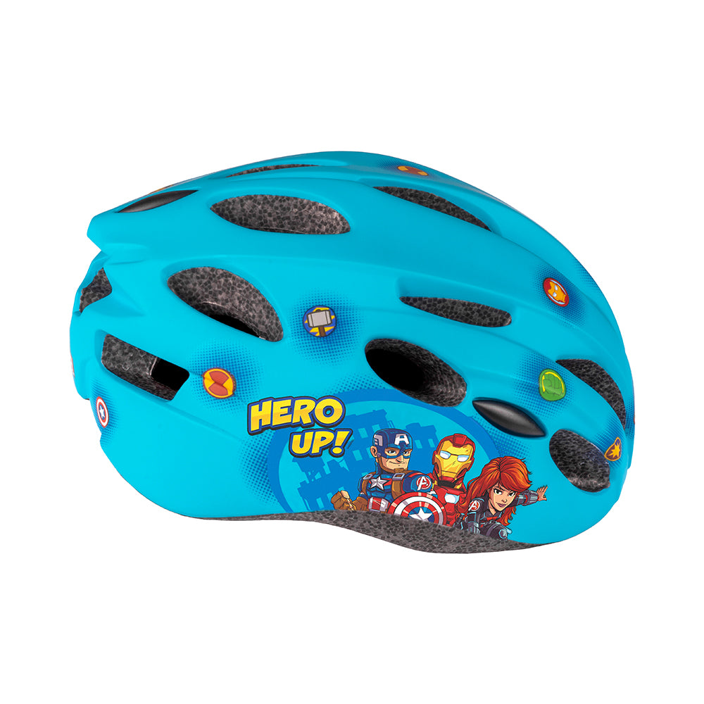 avenger bike helmet online Bike Helmet Boys Kids Marvel Avengers In-Mold Kids Helmet 52-56 cm – Pro Sport Lights