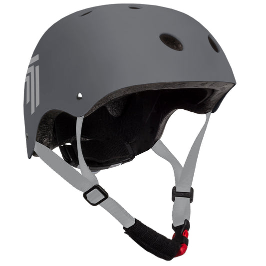 Fietshelm Kind Grijs Kinderhelm 52-56 cm Skate Step Fiets Kinderen kopen online