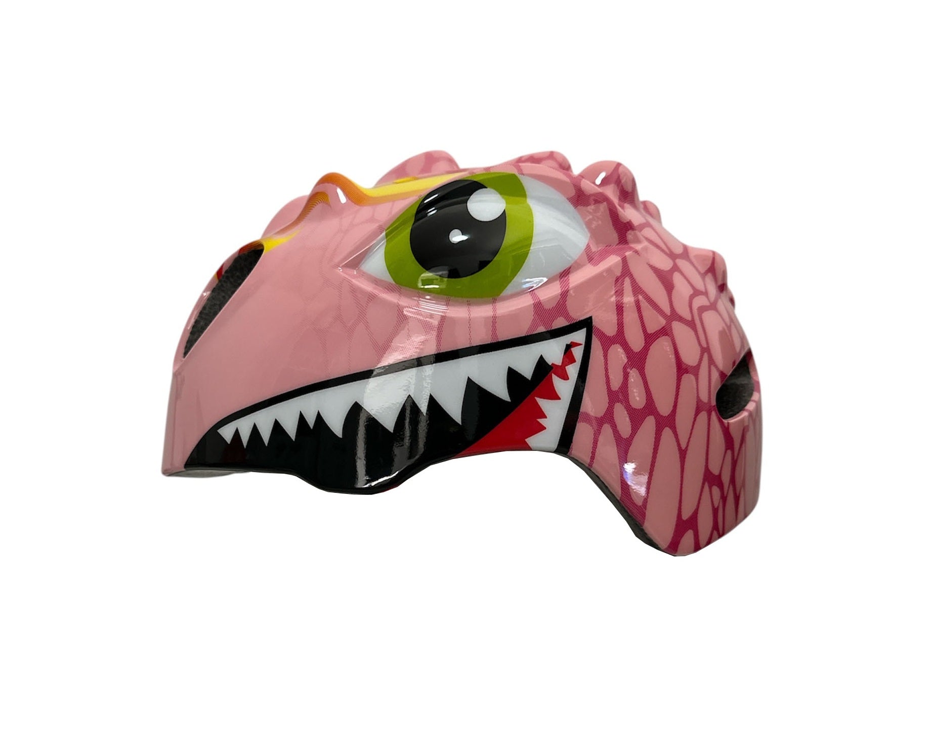 Fietshelm Kind Meisjes Roze Helm Kinderen - Kinderhelm Dino XS 46/51cm Kopen Online