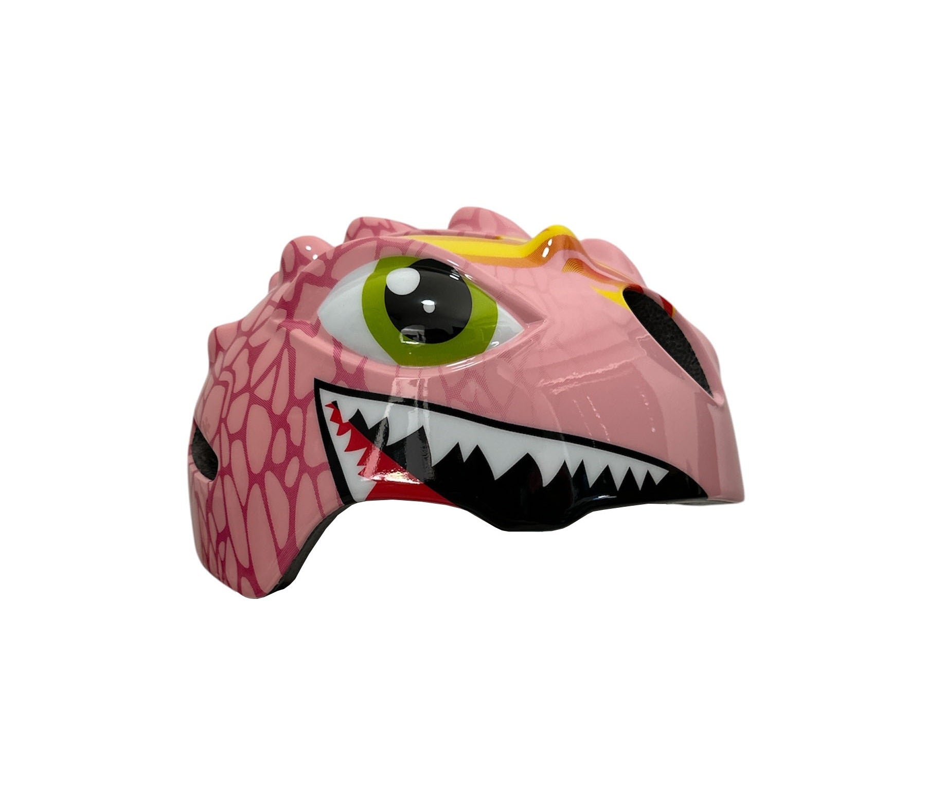 Fietshelm Kind Meisjes Roze Helm Kinderen - Kinderhelm Dino XS 46/51cm Kopen Online