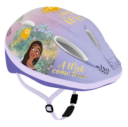 Disney Wish -lasten pyöräilykypärä – violetti, 52–56 cm
