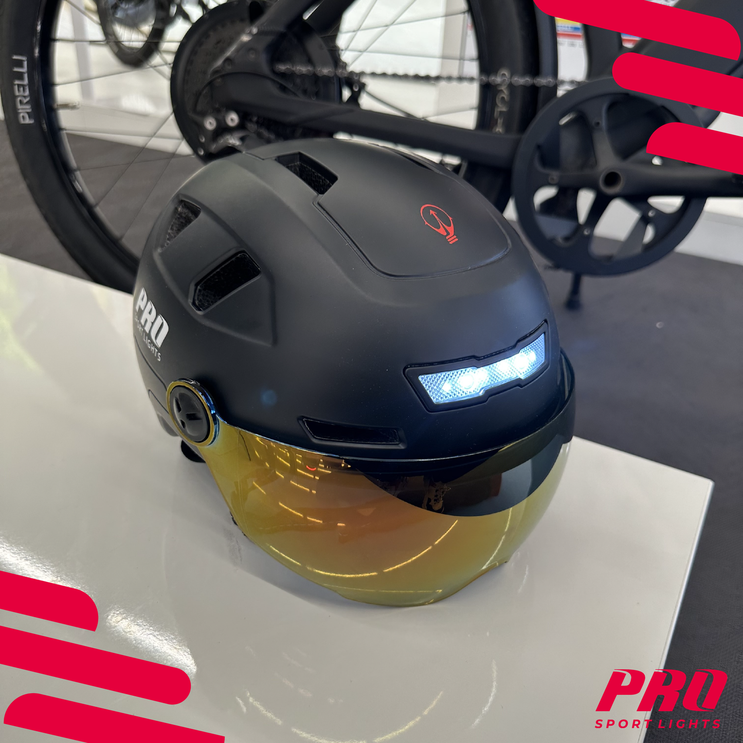 Fietshelm Speed Pedelec Volwassenen 2 Vizieren & LED-Verlichting - NTA 8776  - E-Bike & Elektrische Fiets kopen online