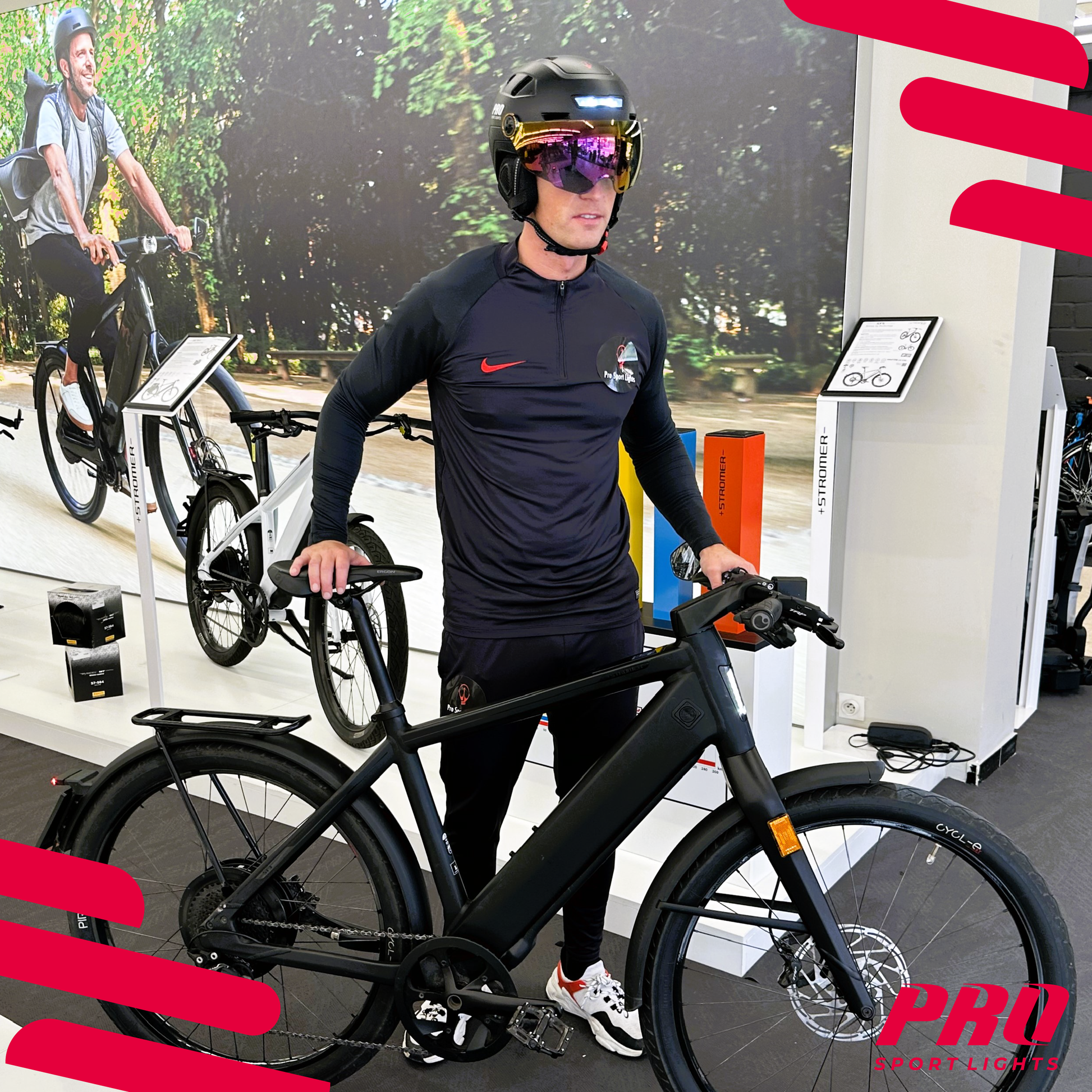 Fietshelm Speed Pedelec Volwassenen 2 Vizieren & LED-Verlichting - NTA 8776  - E-Bike & Elektrische Fiets kopen online