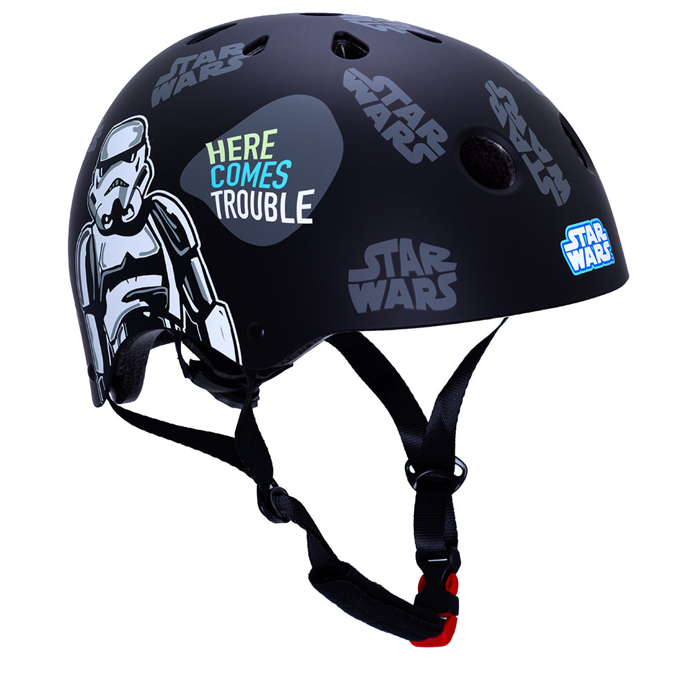 Fietshelm kind Jongens Star Wars Zwart 54-58 cm Fiets Kinderhelm Disney Kopen Online