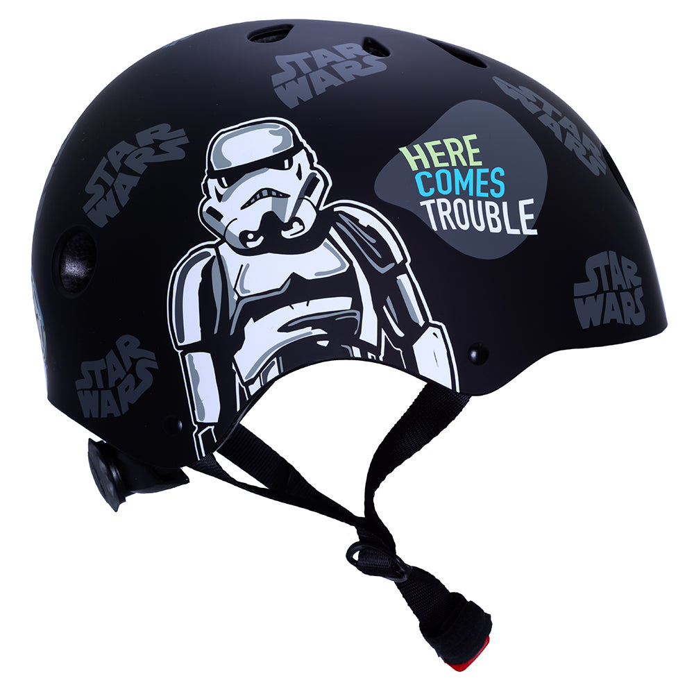Fietshelm kind Jongens Star Wars Zwart 54-58 cm Fiets Kinderhelm Disney Kopen Online