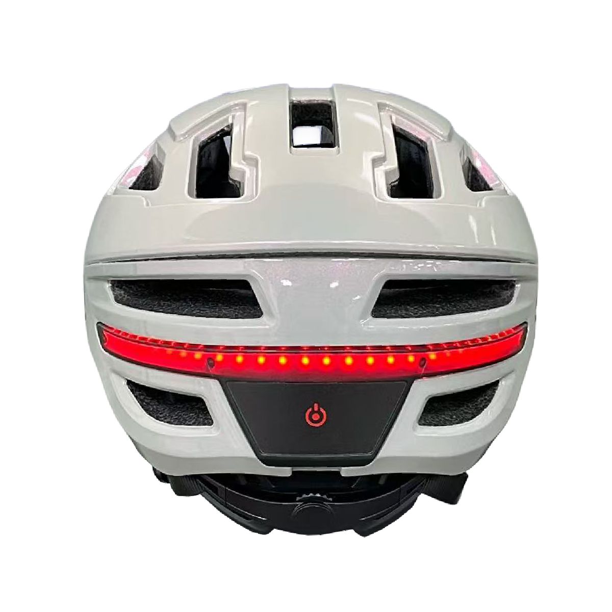 Fietshelm met Richtingsaanwijzers Metallic LED Verlichting Slimme Helm Fiets E-step Kopen Online