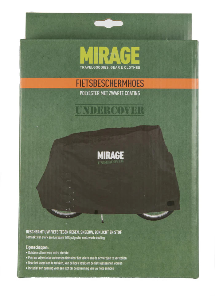 Fietshoes Beschermhoes Voor 1 Fiets Waterdicht Fietscover Elektrische Fiets - Mountainbike - Zwart kopen online