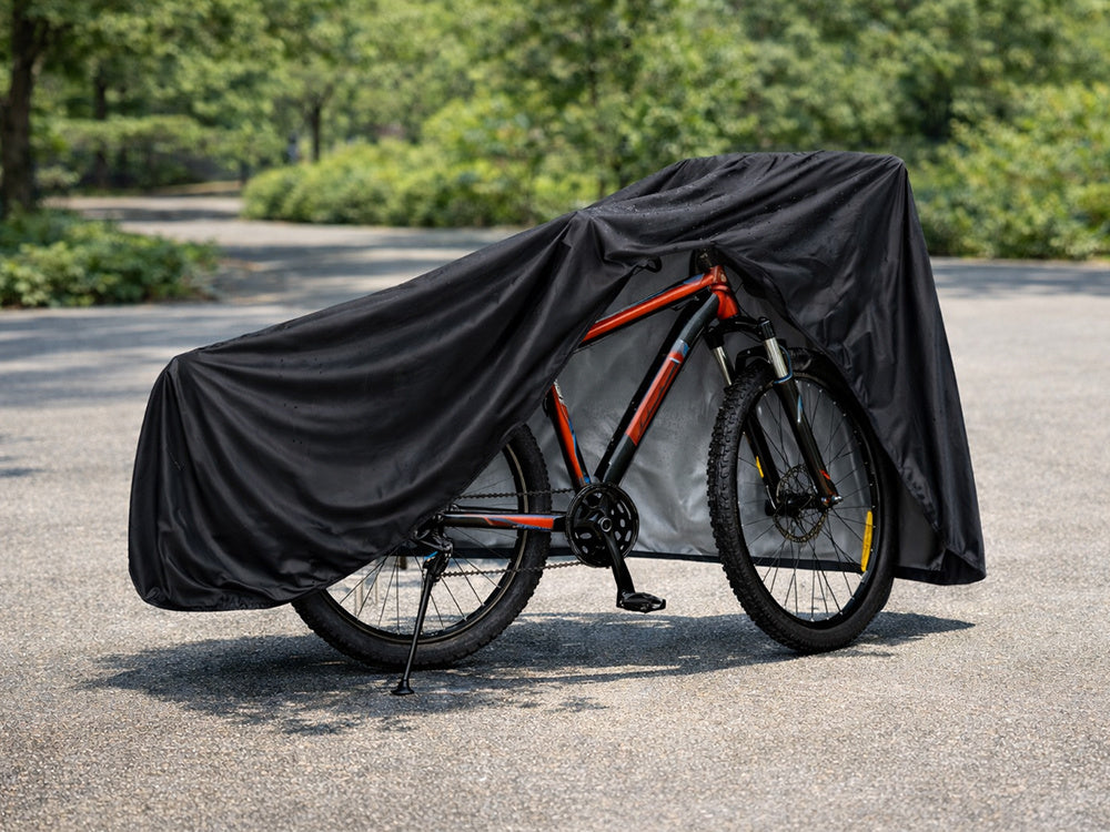 Fietshoes Beschermhoes XXL Zwart Waterdicht  Motorhoes UV-Bestendig Fiets Kopen Online