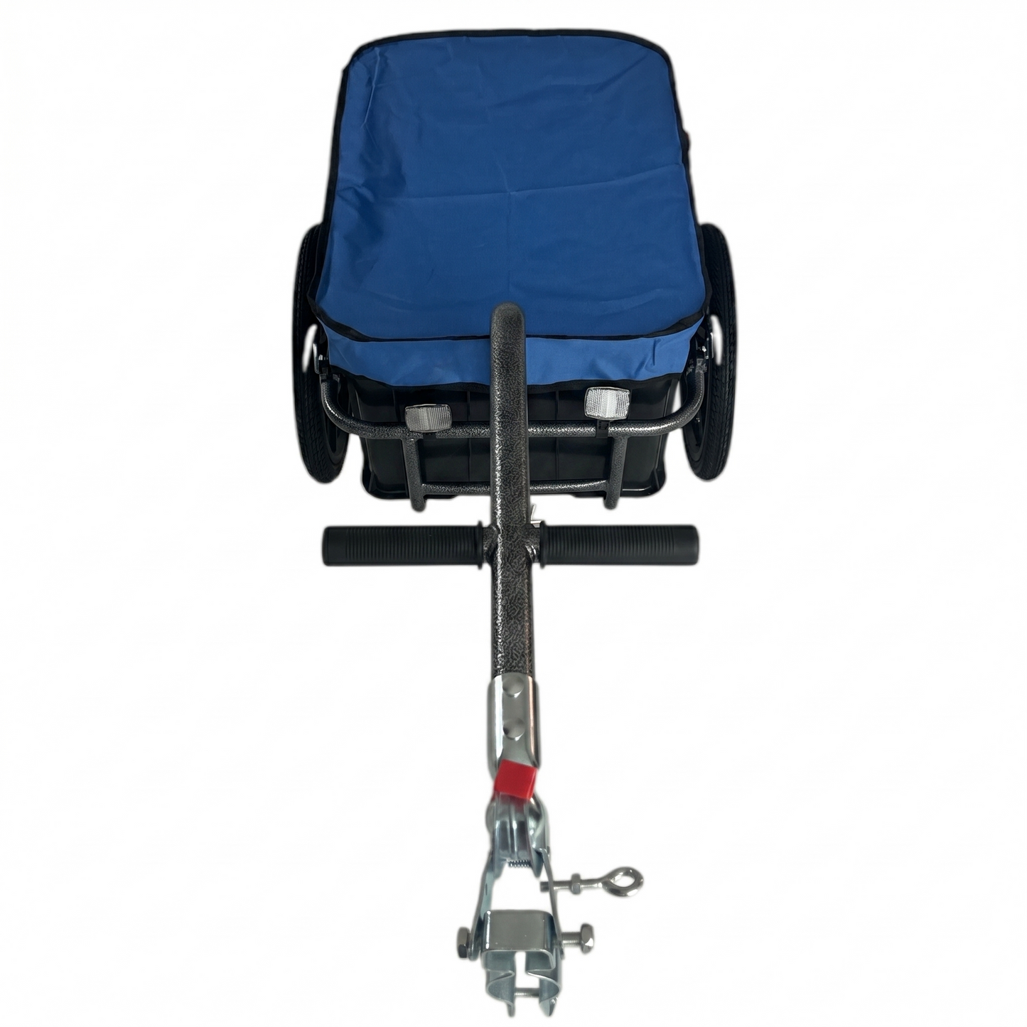 Fietskar Blauw Transport Bagage Aanhanger Fiets Met Krat 70L Reflectoren Kopen Online