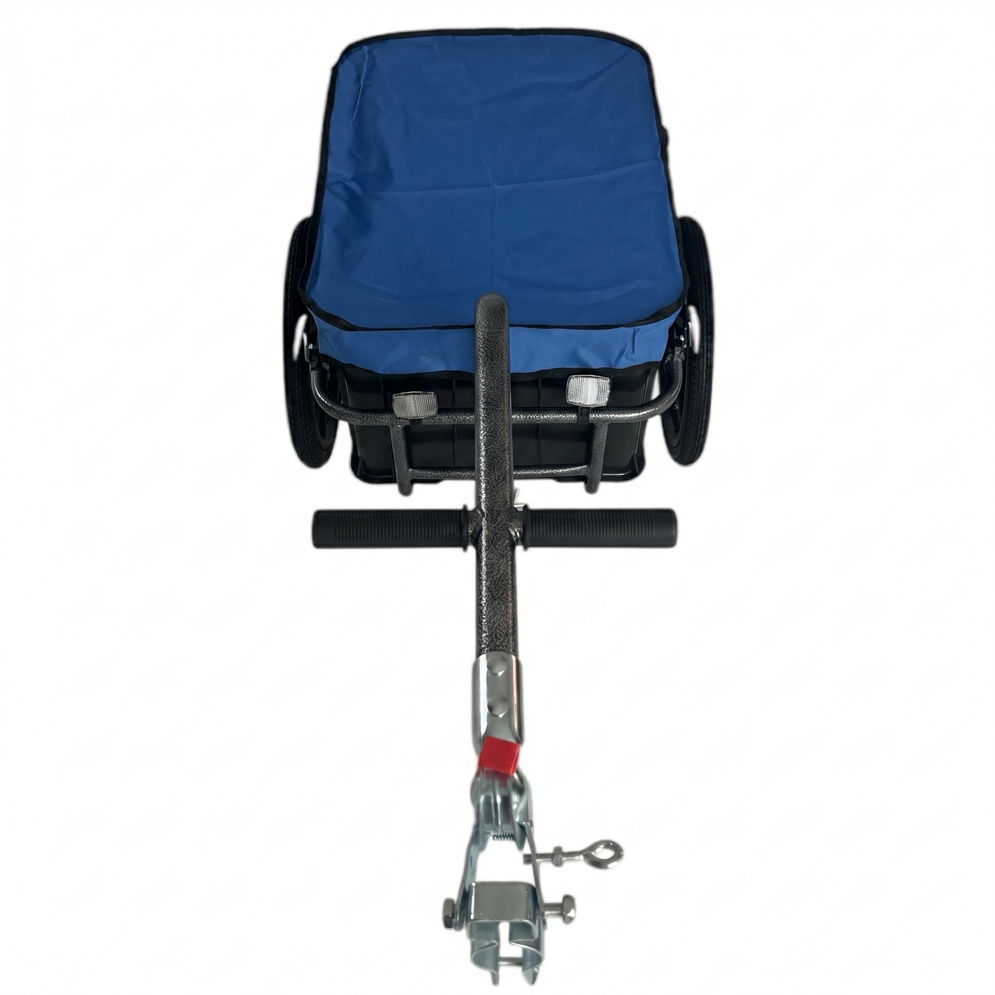 Fietskar Blauw Transport Bagage Aanhanger Fiets Met Krat 70L Reflectoren Kopen Online