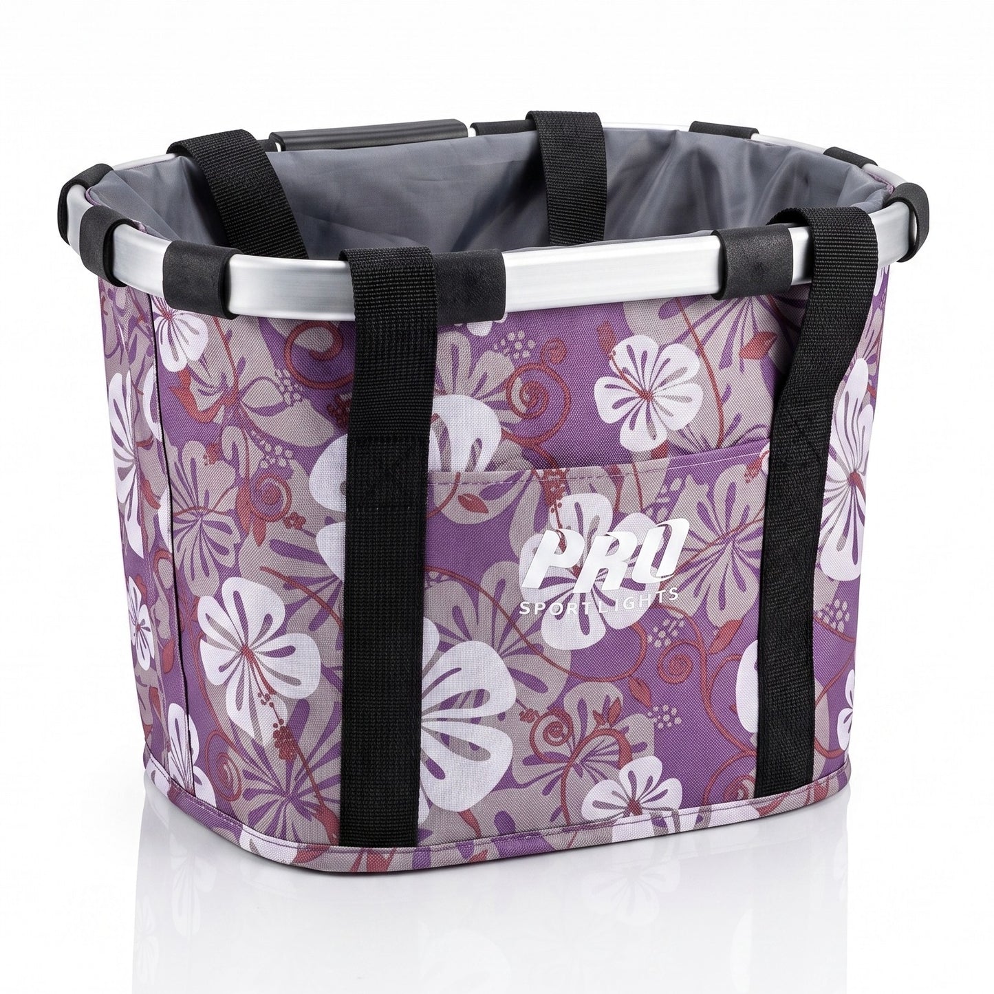 Fietsmand Vooraan 16 Liter Dames Meisjes Bloemen Fiets Mandje Stadsfiets Afneembaar Kopen Online