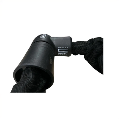 Falkx Secure ART 4 -ketjulukko – musta, 11 mm × 90 cm