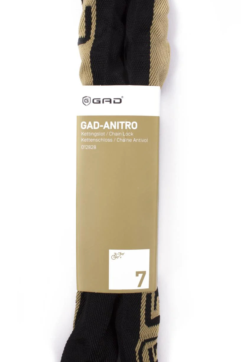 Fietsslot Kettingslot GAD-anitro 8x1100 mm Zwart Kopen Online
