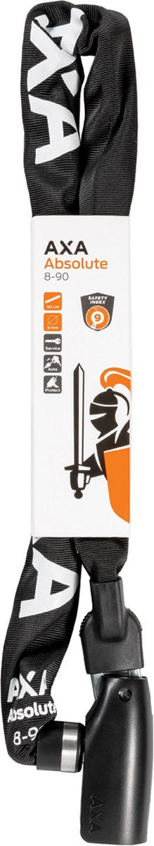 Fietsslot Kettingslot - Slot voor Fietsen - 90 cm - 8 mm - Zwart kopen online