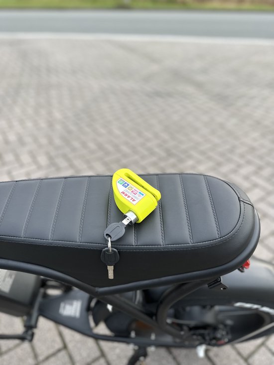 Fietsslot Schijfremslot Met Alarm 7.0 mm Geel Kopen Online