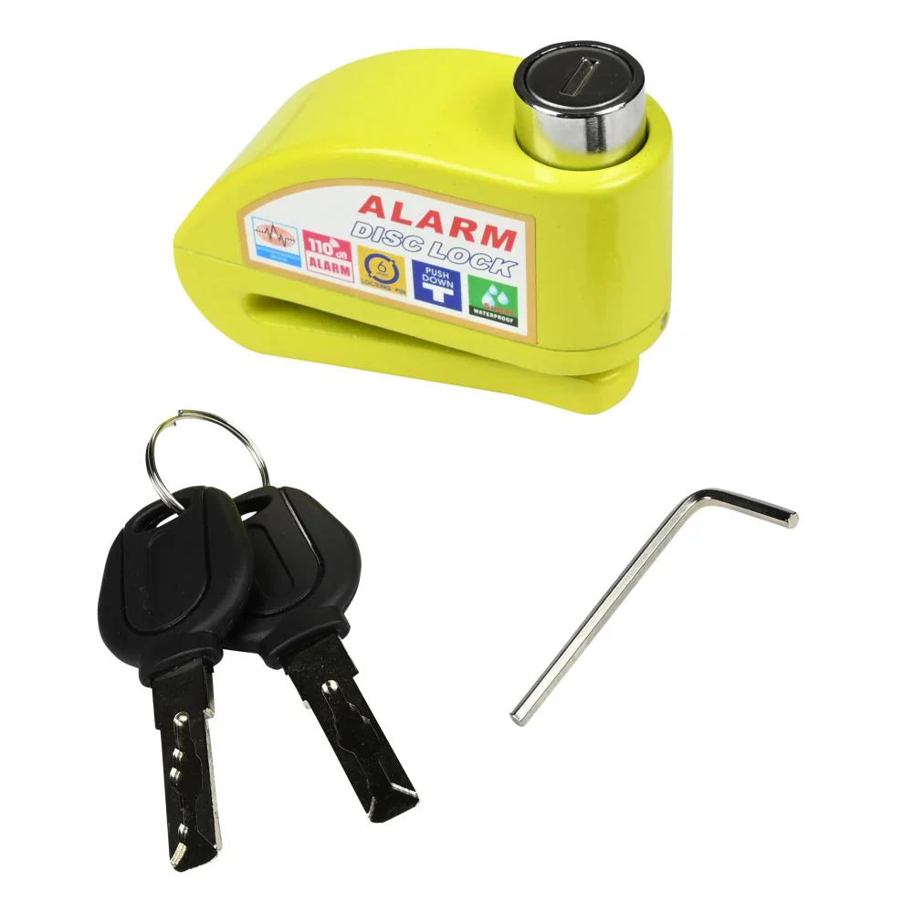 Fietsslot Schijfremslot Met Alarm 7.0 mm Geel Kopen Online